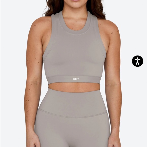 NWOT SET Active Crop - Picture 2 of 5